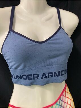 Under Armour Blue Strappy Sports tank  Small Size